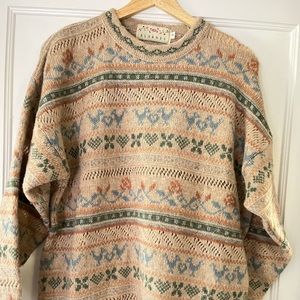 Wool vintage sweater